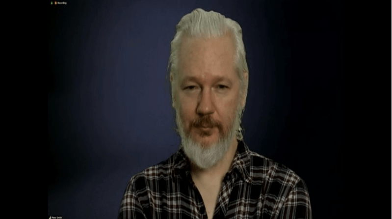 Intervention de Julian Assange aux Journées d’été