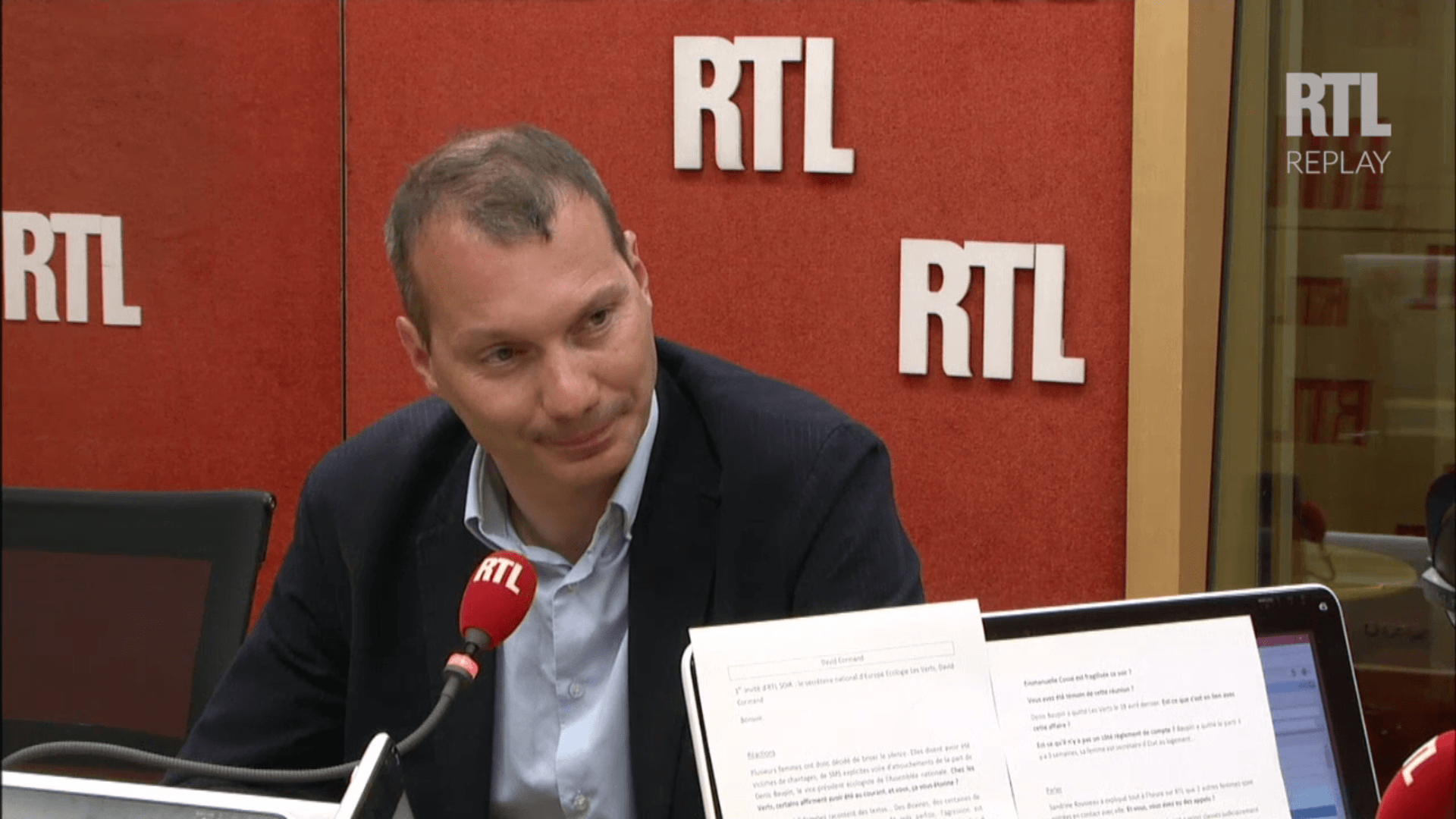 David Cormand, invité de RTL