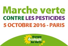 Marche verte contre les pesticides le 5 octobre 2016 à Paris