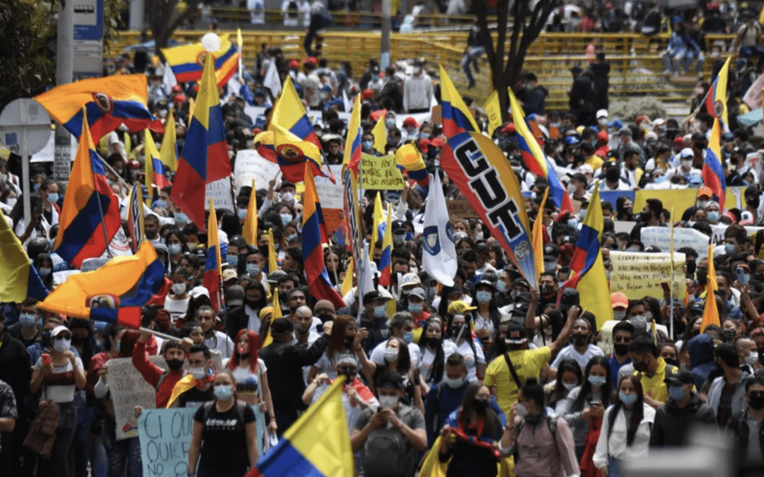 Manifestation Colombie