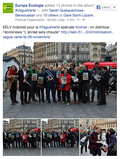 Vague Verte Saint Lazare